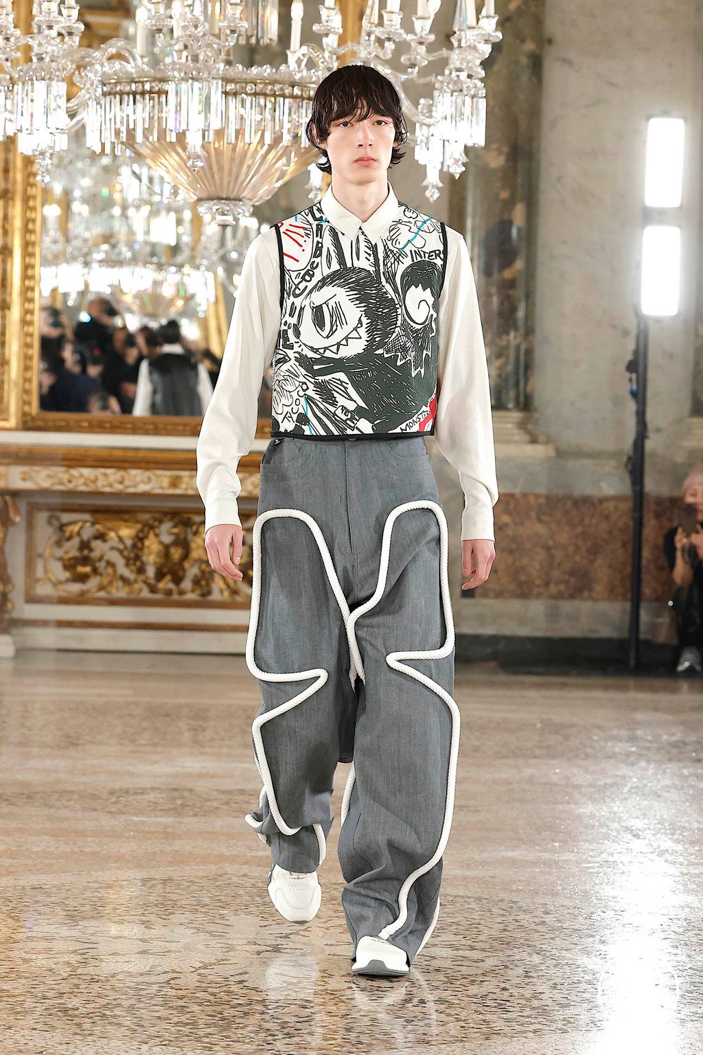 Fashion Week Milan Fall/Winter 2024 look 7 from the Pronounce collection menswear