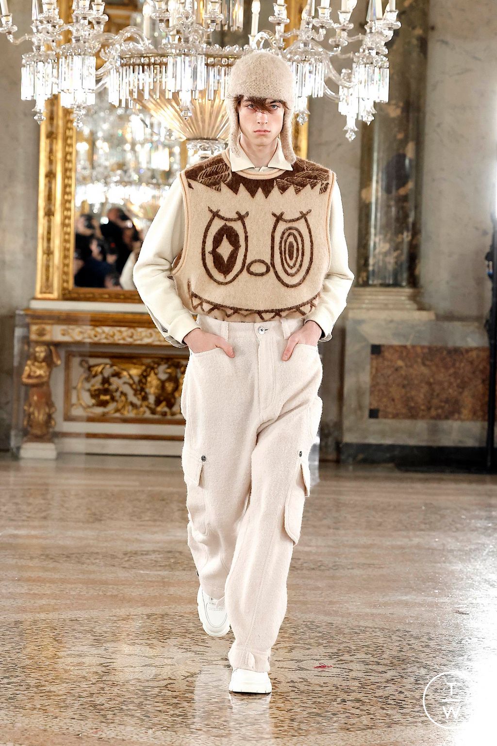 Fashion Week Milan Fall/Winter 2024 look 22 de la collection Pronounce menswear