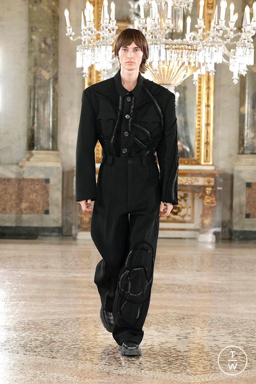 Fashion Week Milan Fall/Winter 2024 look 26 from the Pronounce collection 男装