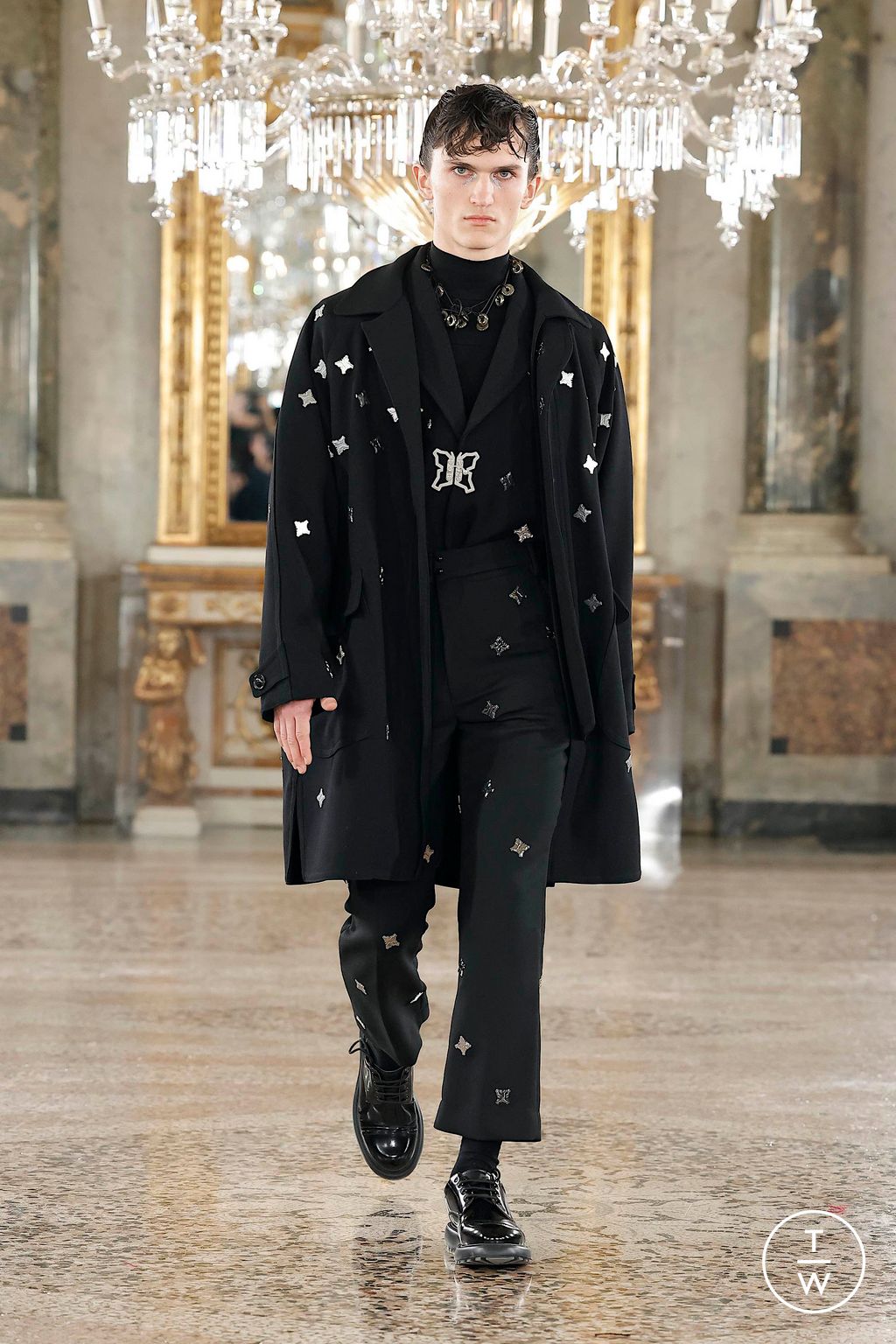 Fashion Week Milan Fall/Winter 2024 look 33 from the Pronounce collection 男装