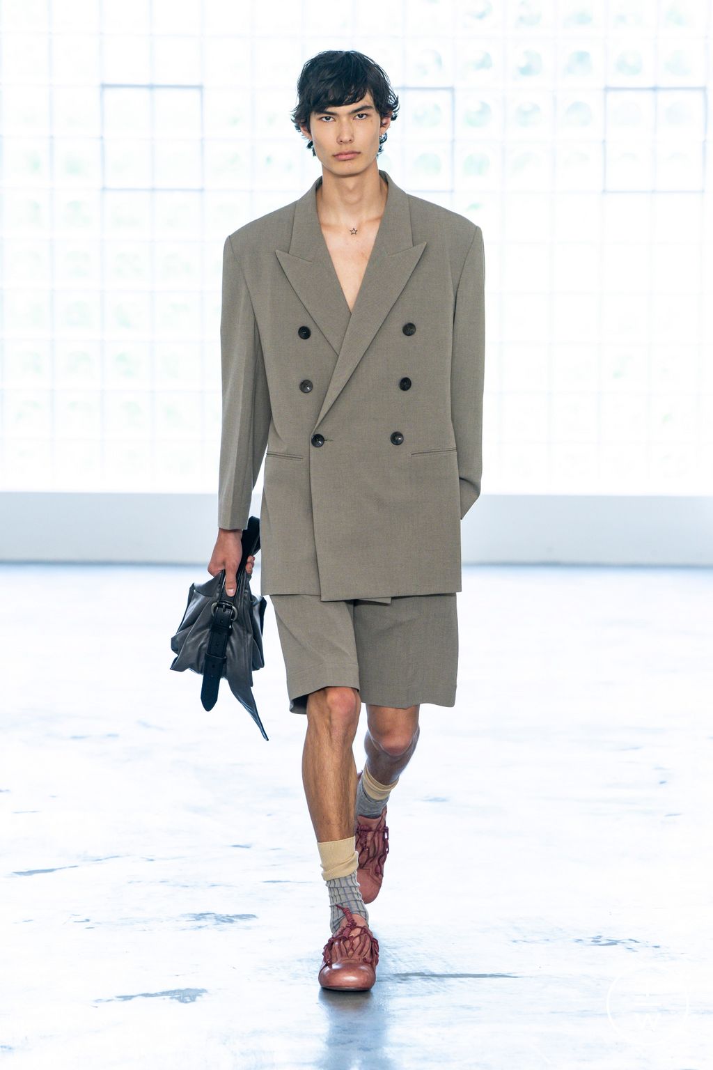 Fashion Week Milan Spring/Summer 2026 look 3 from the Pronounce collection menswear