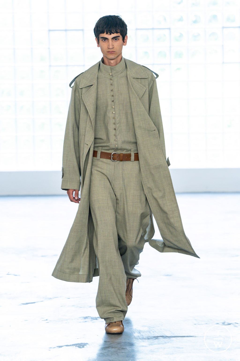 Fashion Week Milan Spring/Summer 2026 look 4 from the Pronounce collection menswear