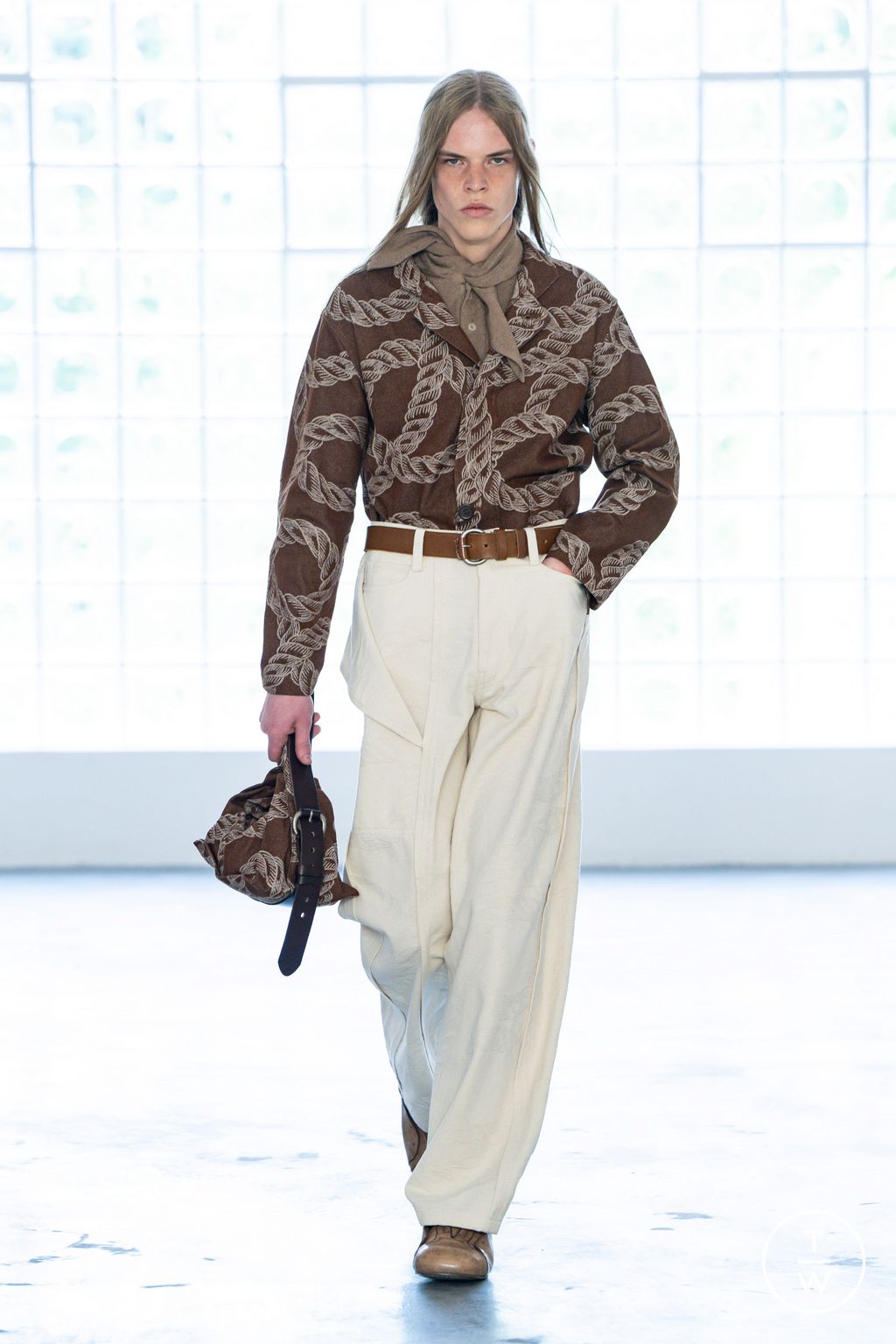 Fashion Week Milan Spring/Summer 2026 look 13 from the Pronounce collection 男装