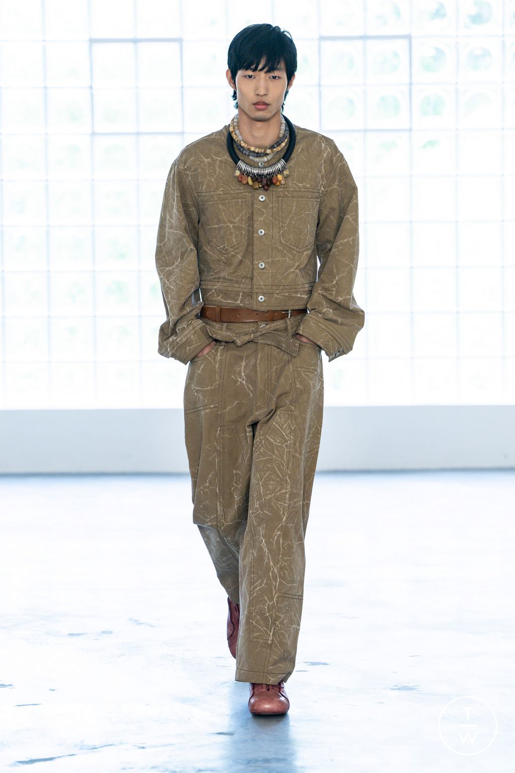 Fashion Week Milan Spring/Summer 2026 look 14 from the Pronounce collection 男装