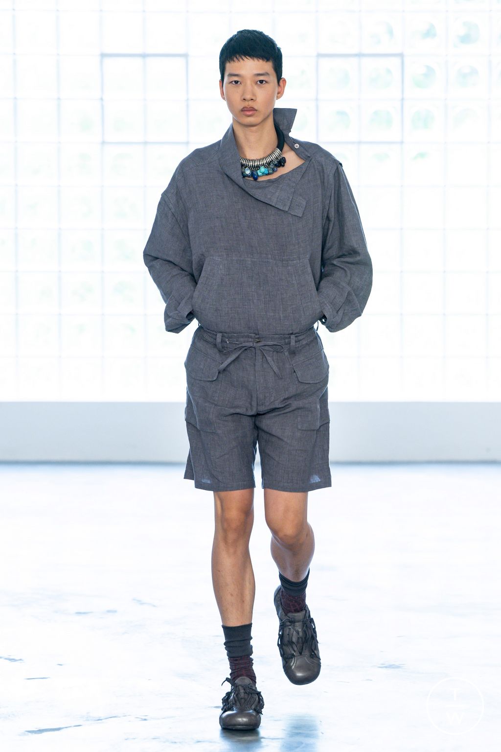 Fashion Week Milan Spring/Summer 2026 look 26 from the Pronounce collection 男装