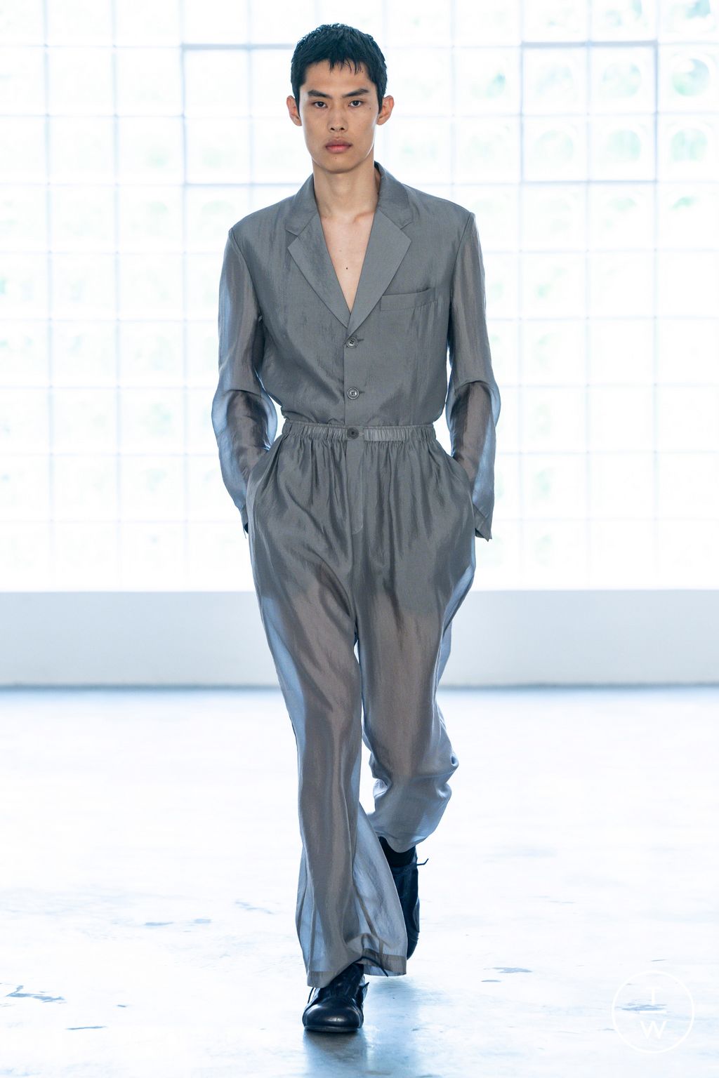 Fashion Week Milan Spring/Summer 2026 look 30 from the Pronounce collection menswear