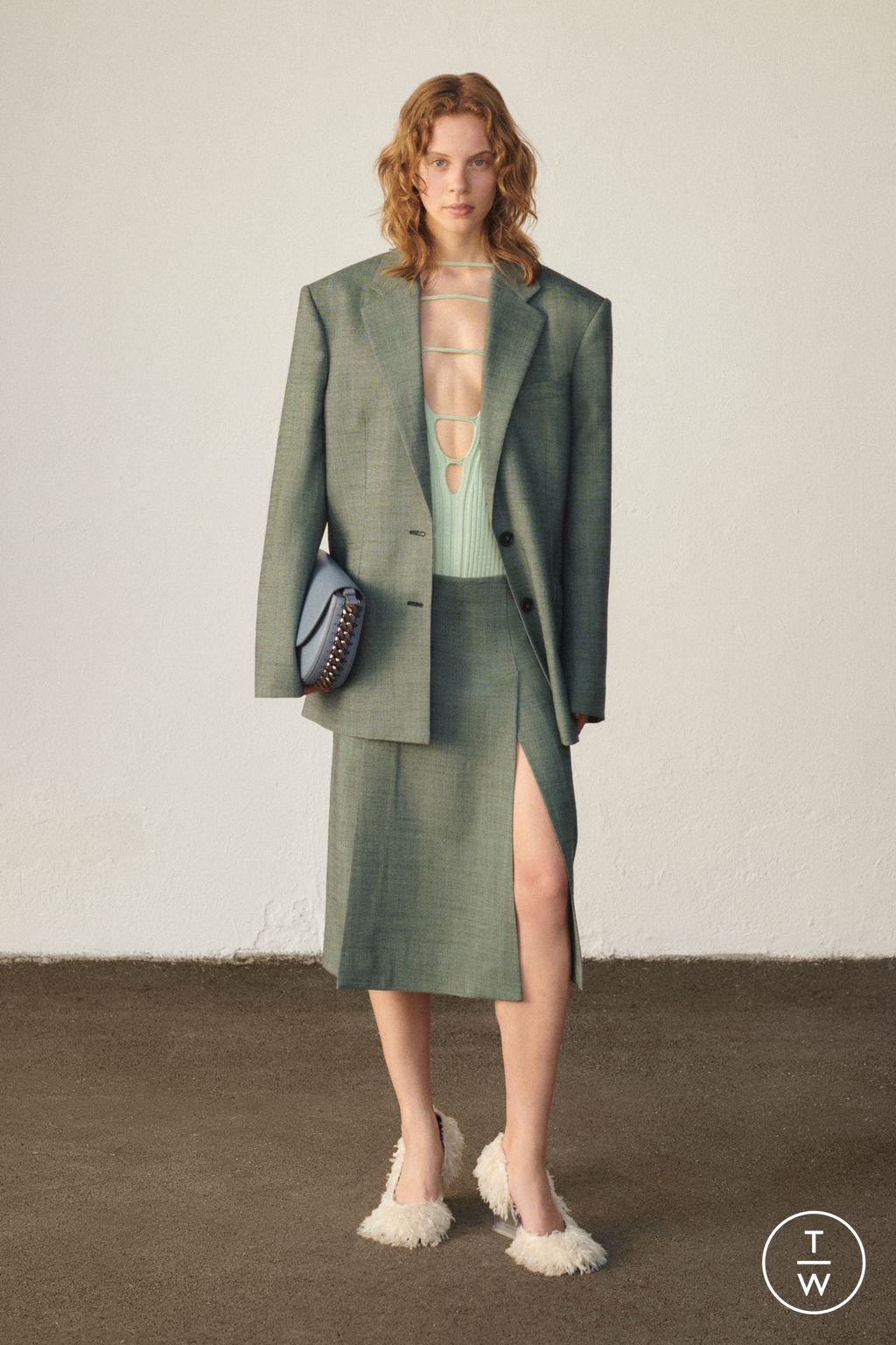 Fashion Week Paris Resort 2024 look 4 from the Stella McCartney collection womenswear