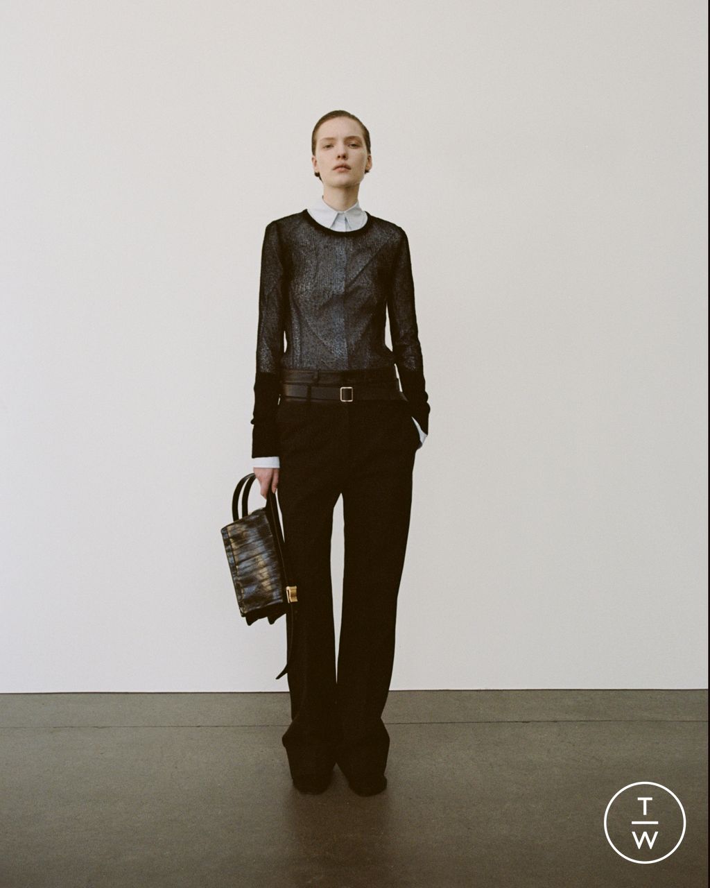 Fashion Week New York Pre-Fall 2024 look 8 from the Proenza Schouler collection womenswear