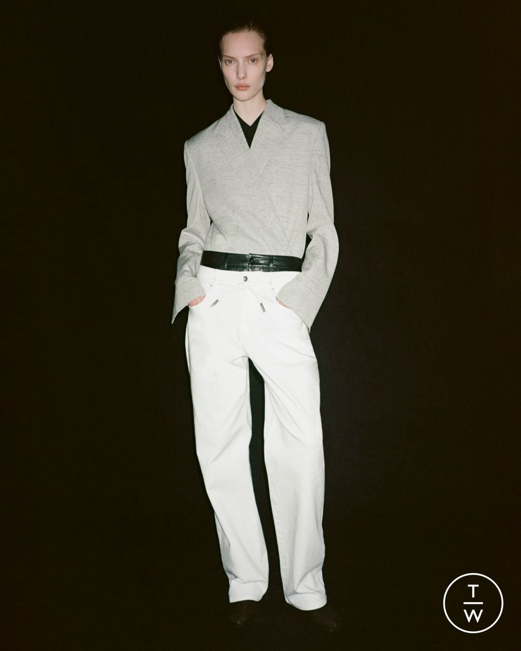 Fashion Week New York Pre-Fall 2024 look 17 from the Proenza Schouler collection womenswear