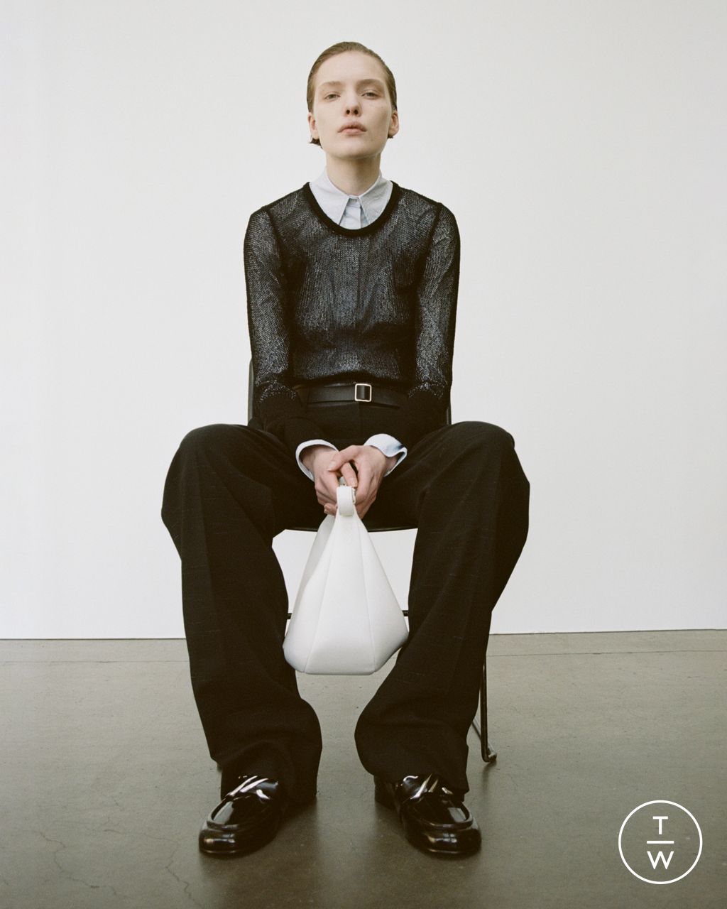 Fashion Week New York Pre-Fall 2024 look 23 from the Proenza Schouler collection womenswear