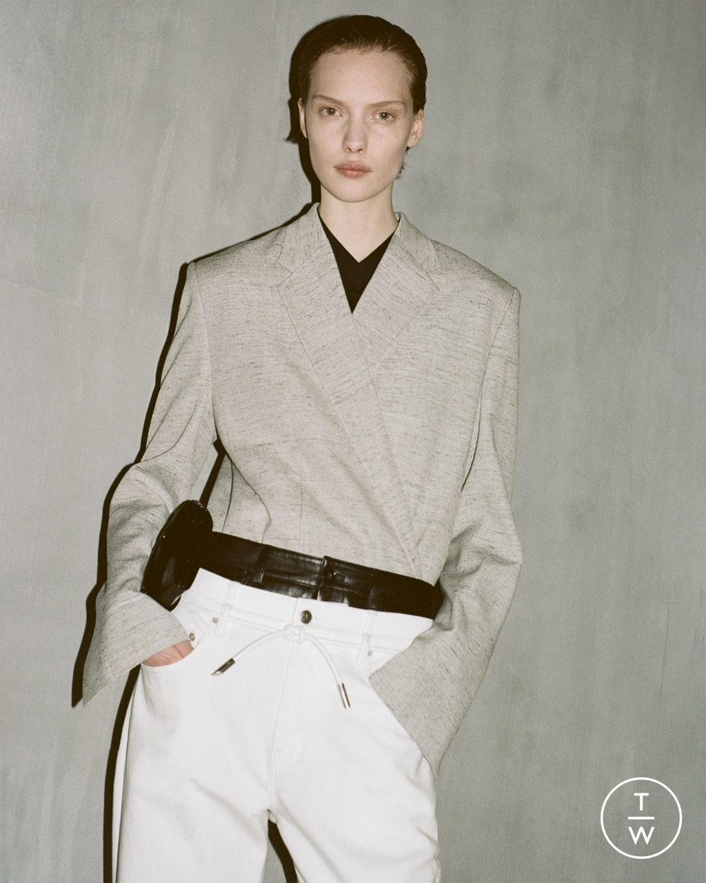 Fashion Week New York Pre-Fall 2024 look 35 from the Proenza Schouler collection womenswear