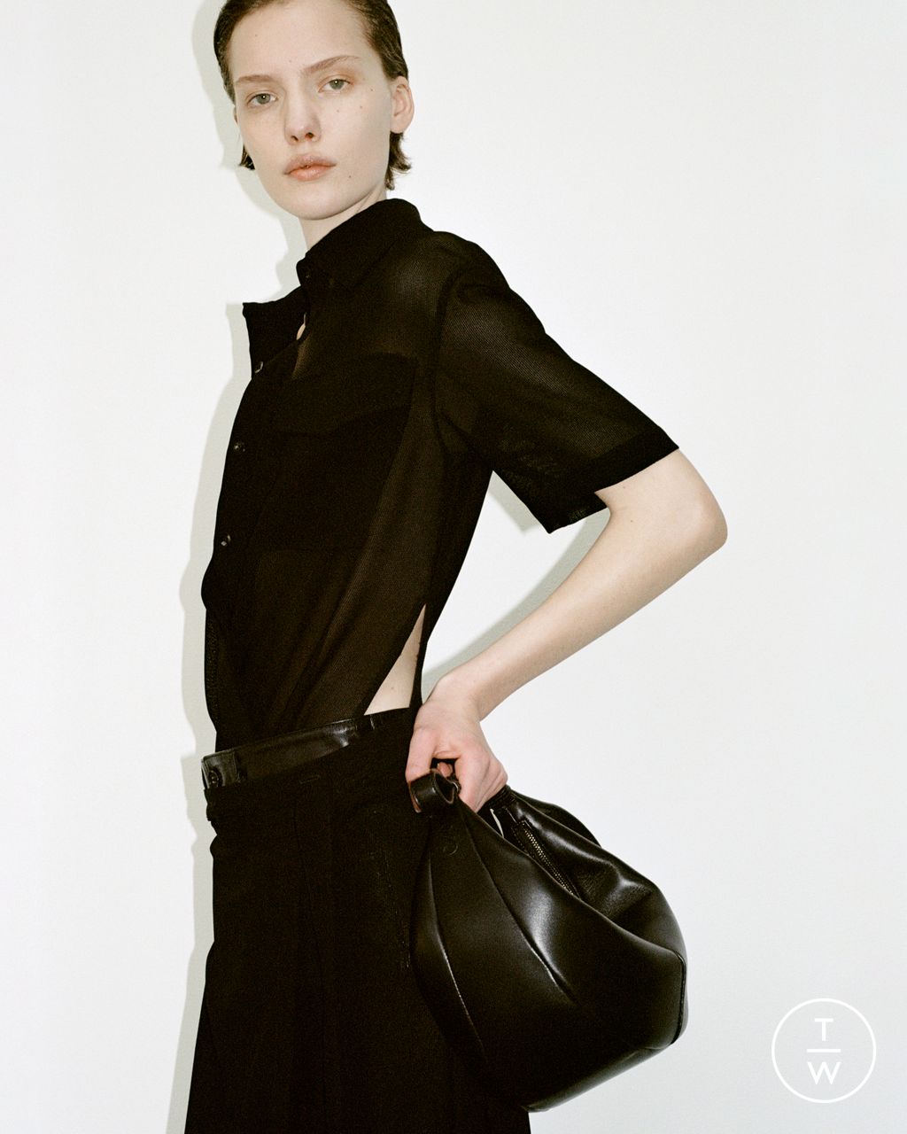 Fashion Week New York Pre-Fall 2024 look 38 from the Proenza Schouler collection womenswear