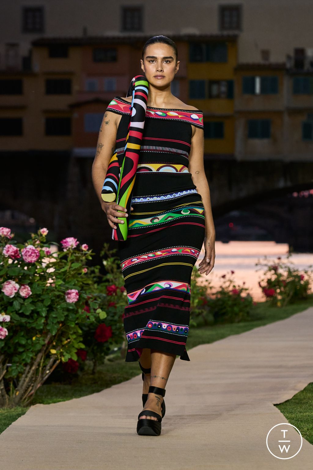 Fashion Week Milan Resort 2024 look 7 from the Pucci collection womenswear