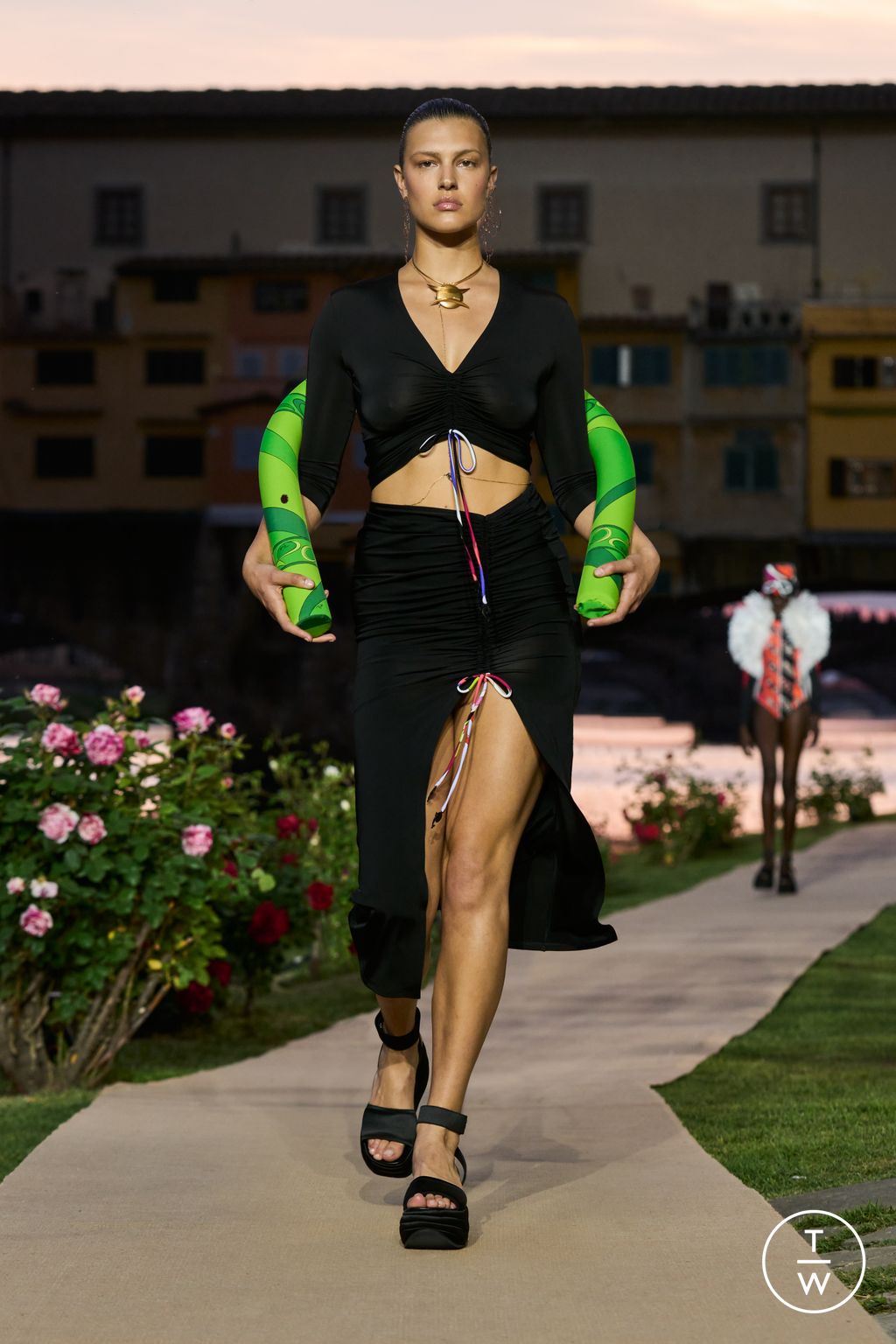 Fashion Week Milan Resort 2024 look 17 de la collection Pucci womenswear