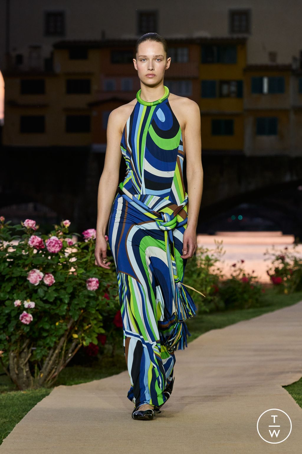 Fashion Week Milan Resort 2024 look 22 from the Pucci collection womenswear