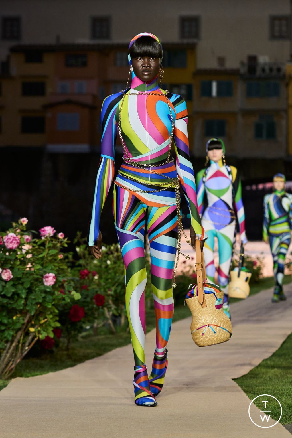 Fashion Week Milan Resort 2024 look 33 de la collection Pucci womenswear