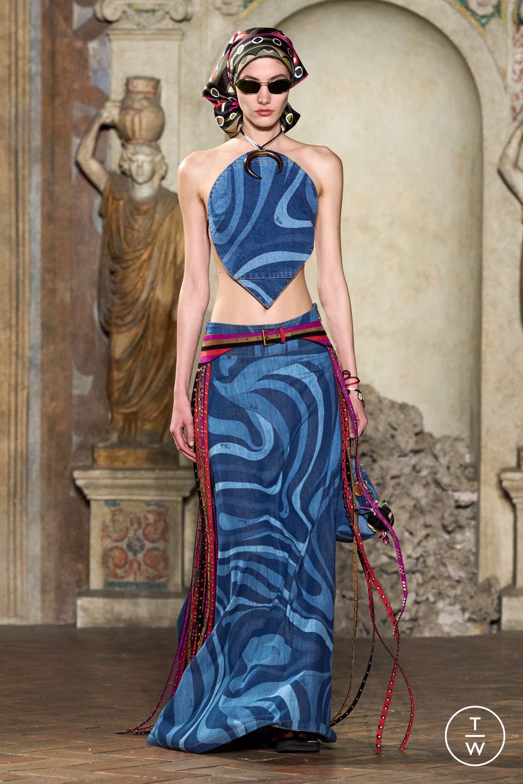 Fashion Week Milan Spring/Summer 2024 look 18 from the Pucci collection womenswear