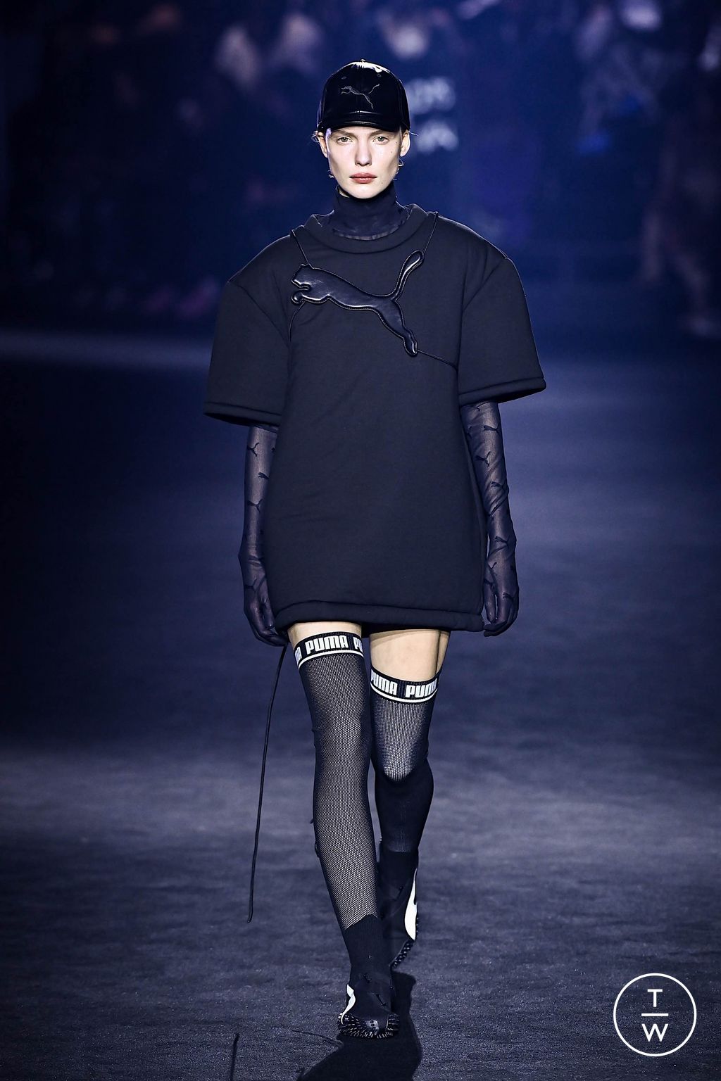 Fashion Week New York Fall/Winter 2024 look 3 from the Puma collection womenswear