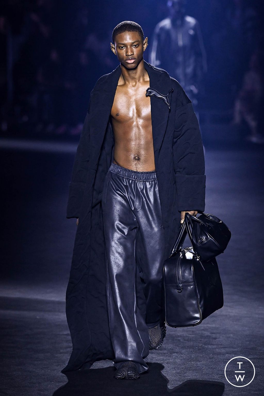 Fashion Week New York Fall/Winter 2024 look 7 from the Puma collection 女装