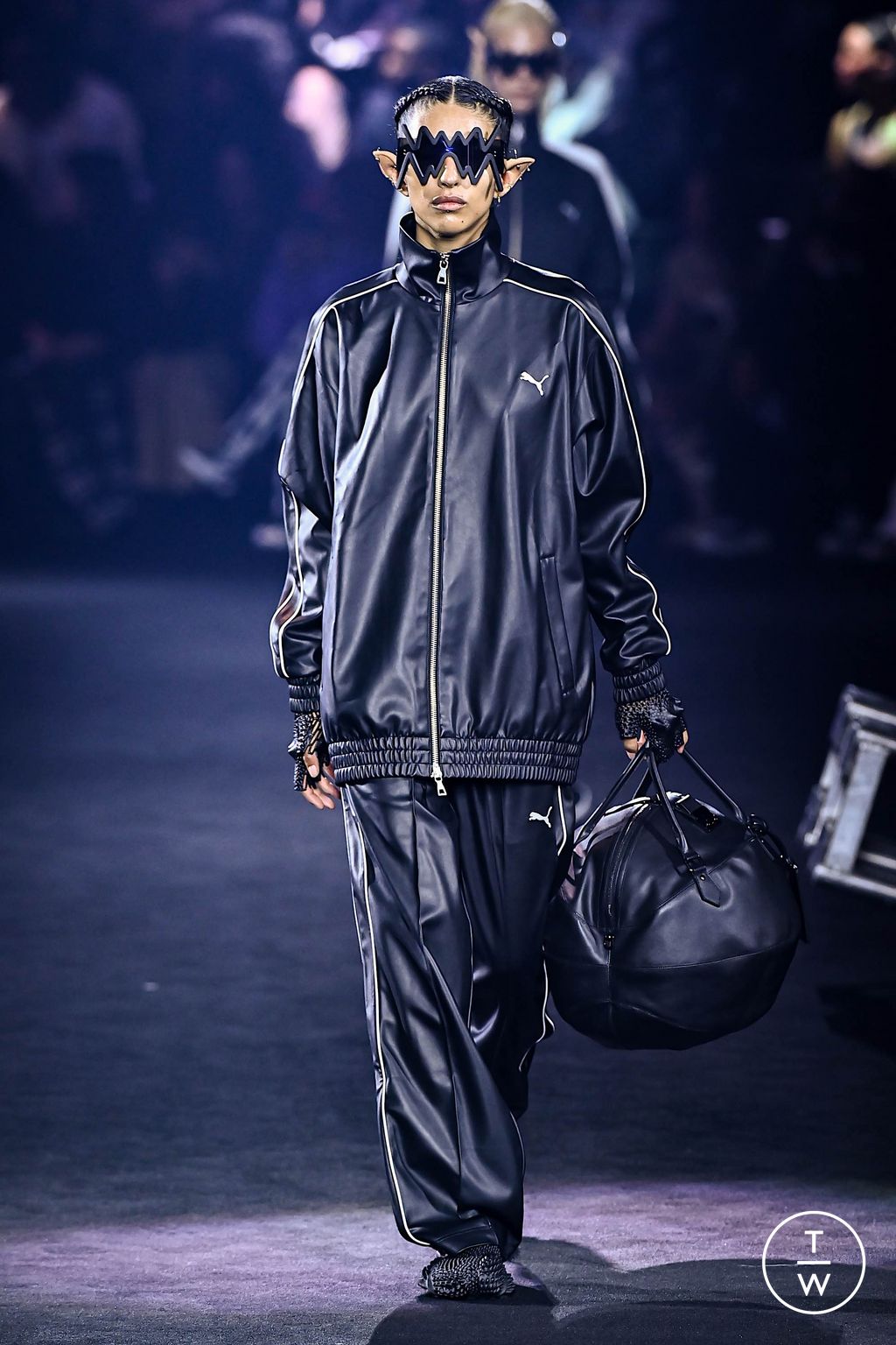 Fashion Week New York Fall/Winter 2024 look 9 from the Puma collection womenswear