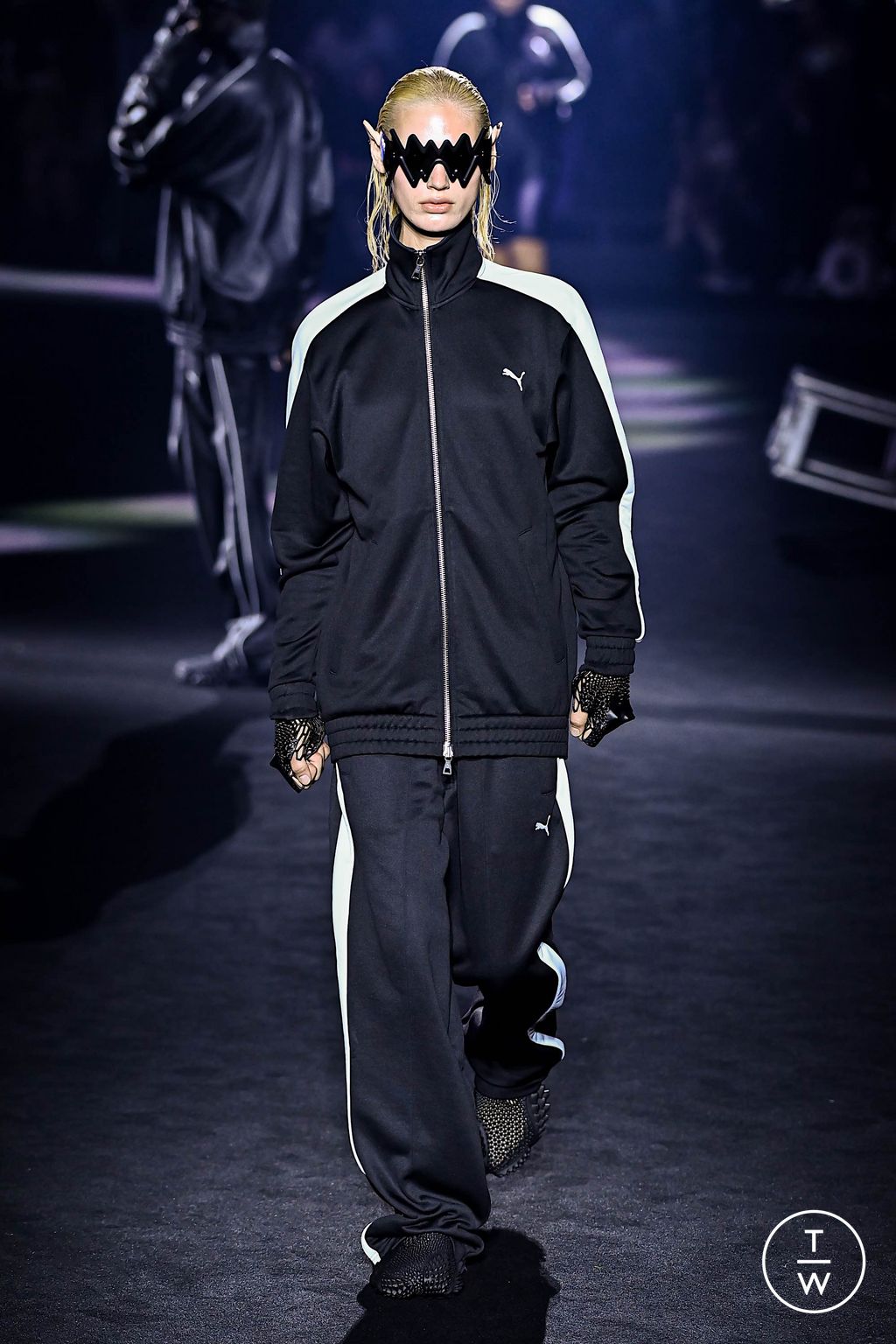 Fashion Week New York Fall/Winter 2024 look 10 from the Puma collection womenswear