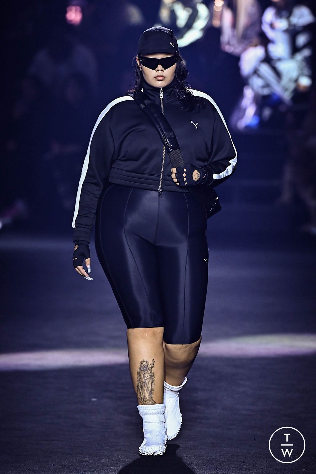 Fashion Week New York Fall/Winter 2024 look 11 from the Puma collection womenswear