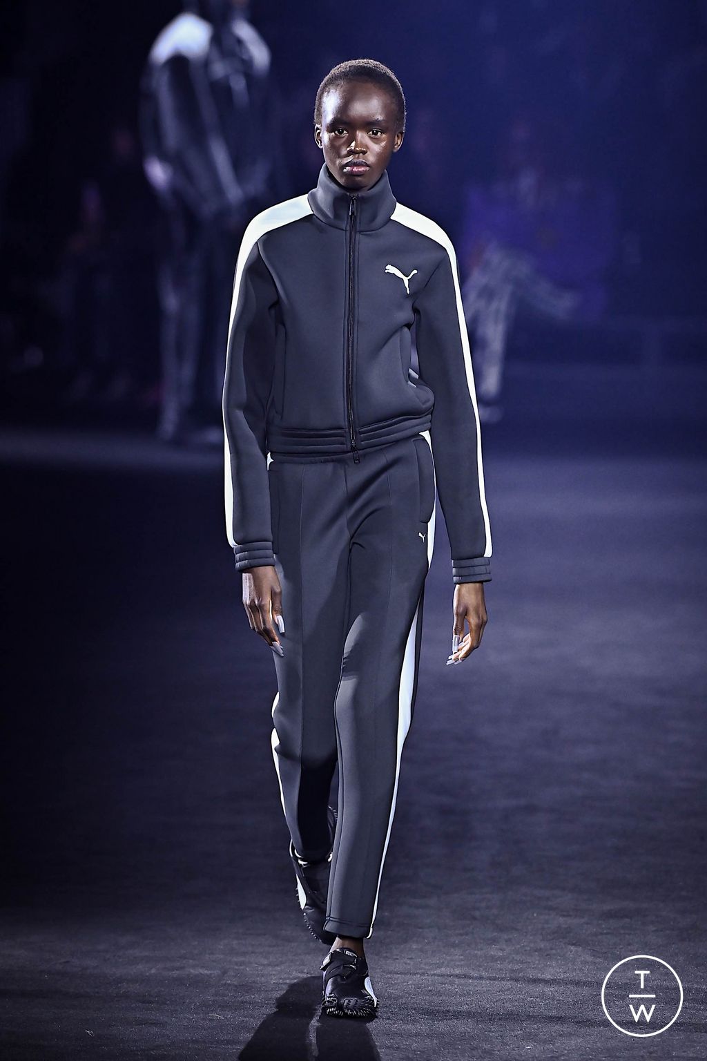 Fashion Week New York Fall/Winter 2024 look 12 from the Puma collection 女装