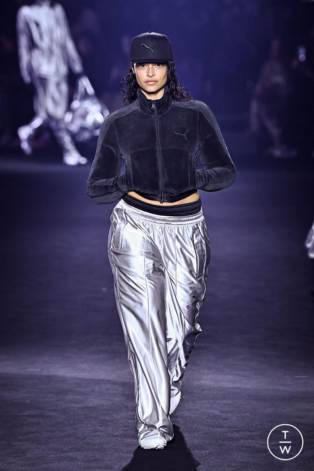Fashion Week New York Fall/Winter 2024 look 18 from the Puma collection 女装