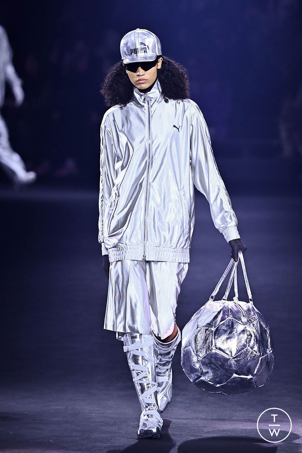 Fashion Week New York Fall/Winter 2024 look 19 from the Puma collection womenswear