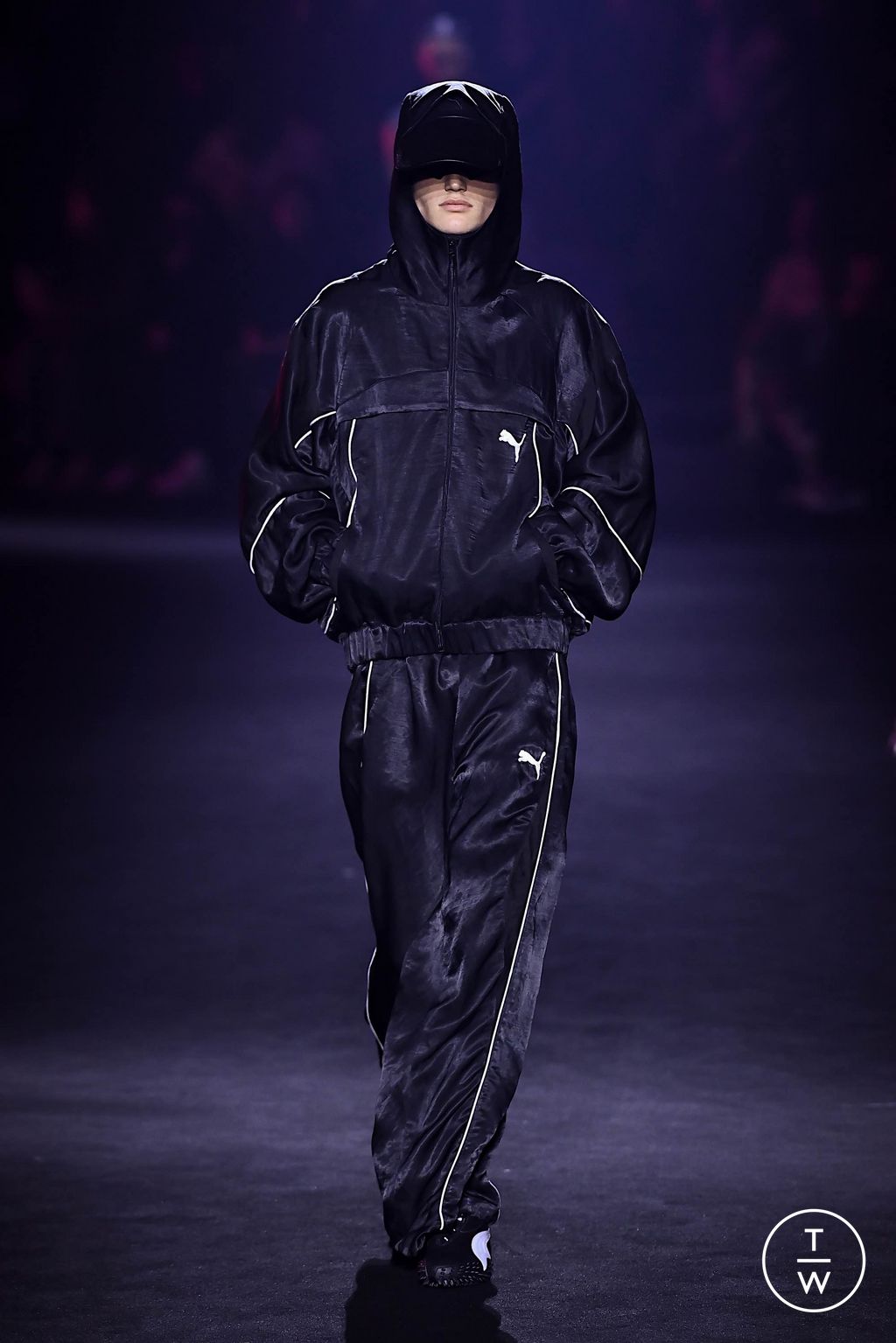 Fashion Week New York Fall/Winter 2024 look 25 from the Puma collection 女装