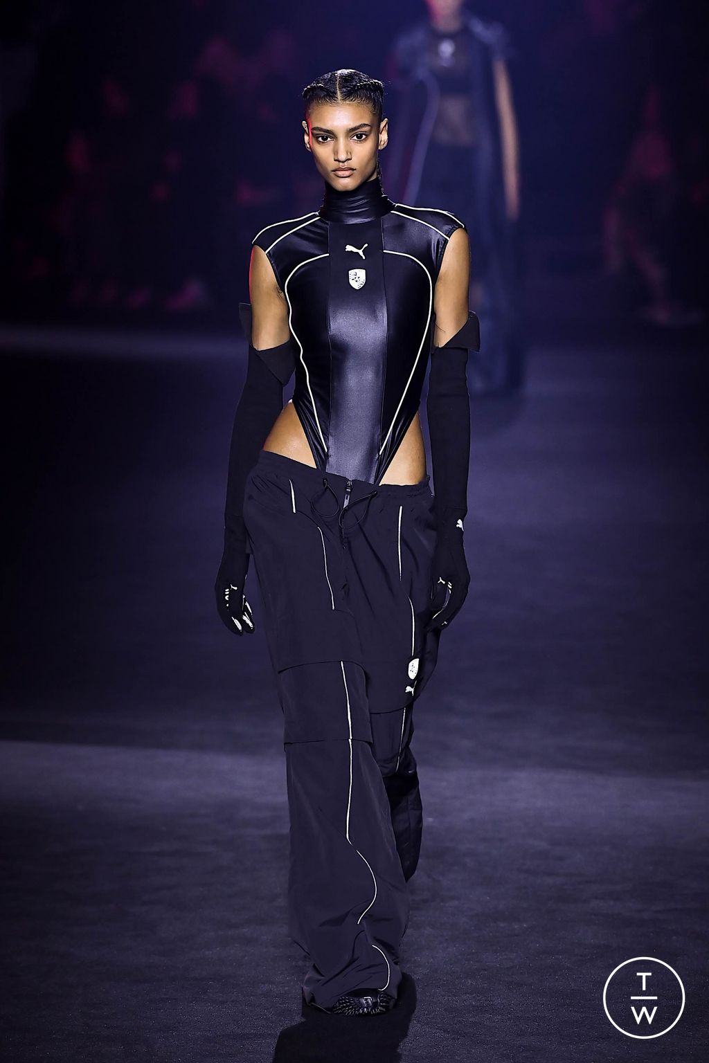 Fashion Week New York Fall/Winter 2024 look 26 from the Puma collection 女装