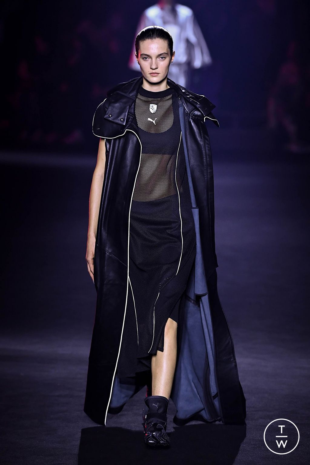Fashion Week New York Fall/Winter 2024 look 27 from the Puma collection 女装