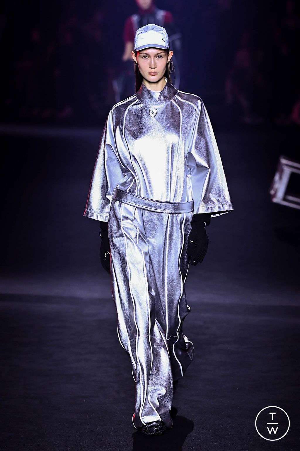 Fashion Week New York Fall/Winter 2024 look 28 from the Puma collection 女装