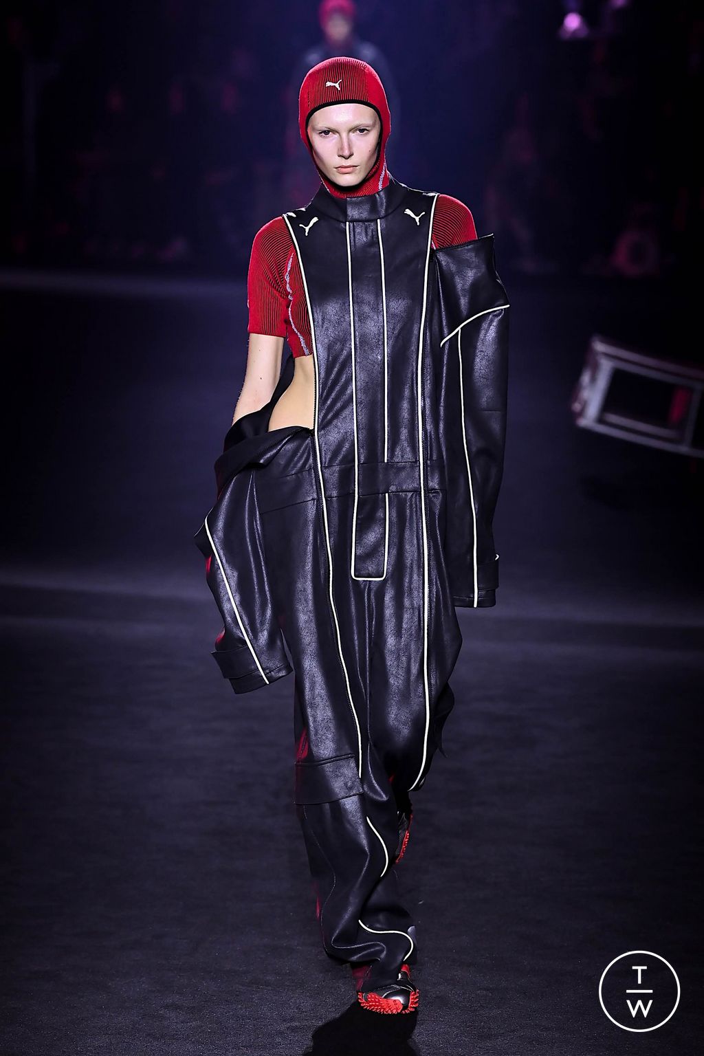 Fashion Week New York Fall/Winter 2024 look 29 from the Puma collection 女装