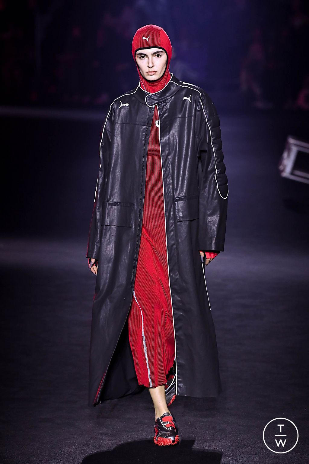 Fashion Week New York Fall/Winter 2024 look 30 from the Puma collection 女装