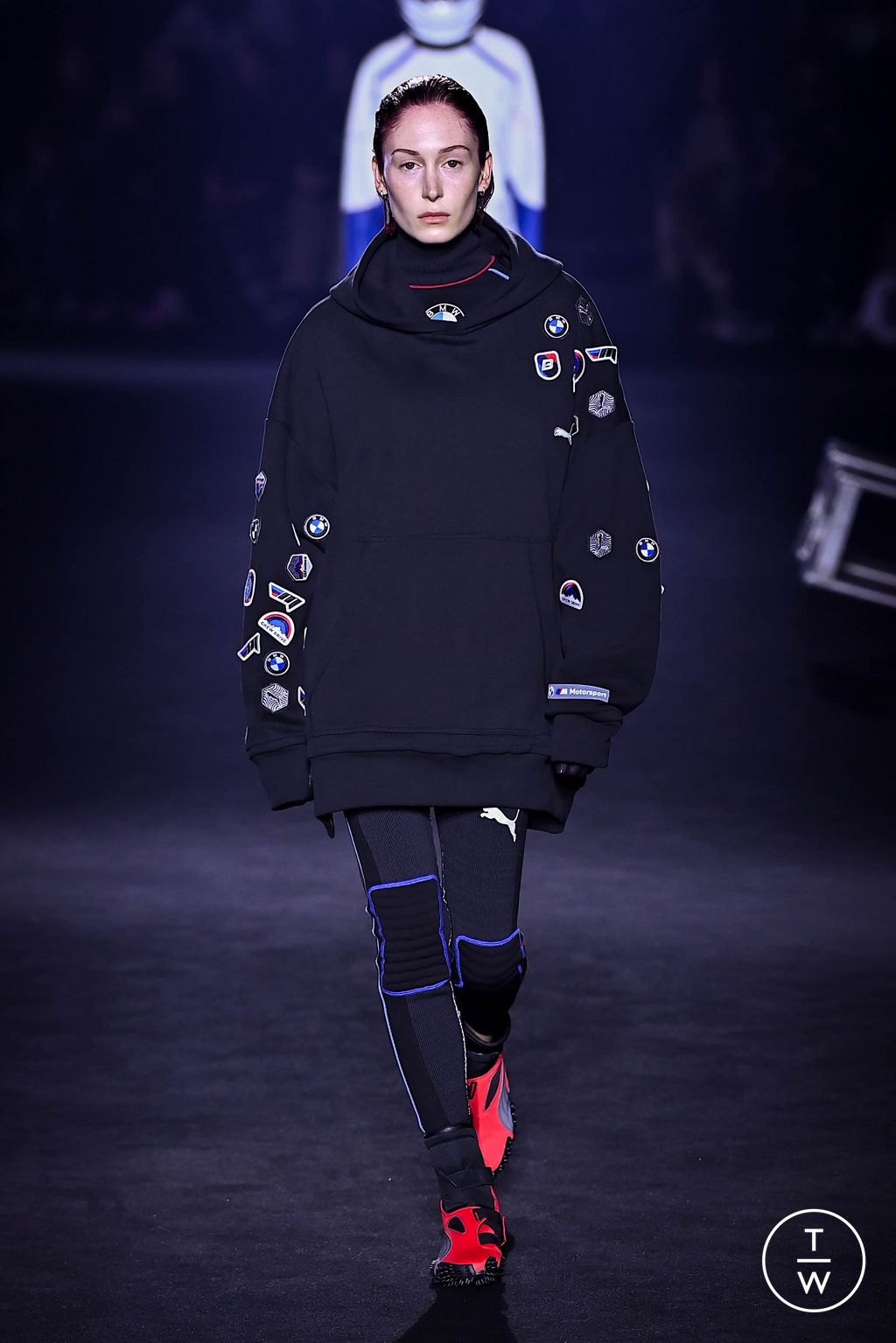 Fashion Week New York Fall/Winter 2024 look 33 from the Puma collection 女装