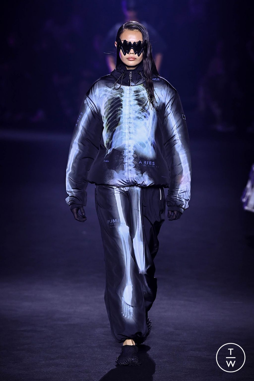 Fashion Week New York Fall/Winter 2024 look 39 from the Puma collection womenswear
