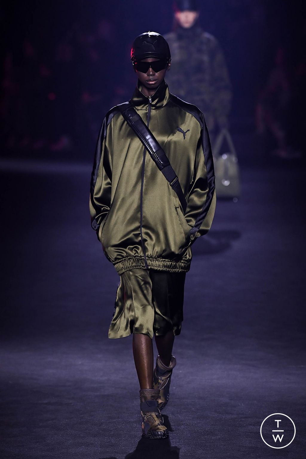 Fashion Week New York Fall/Winter 2024 look 45 from the Puma collection womenswear