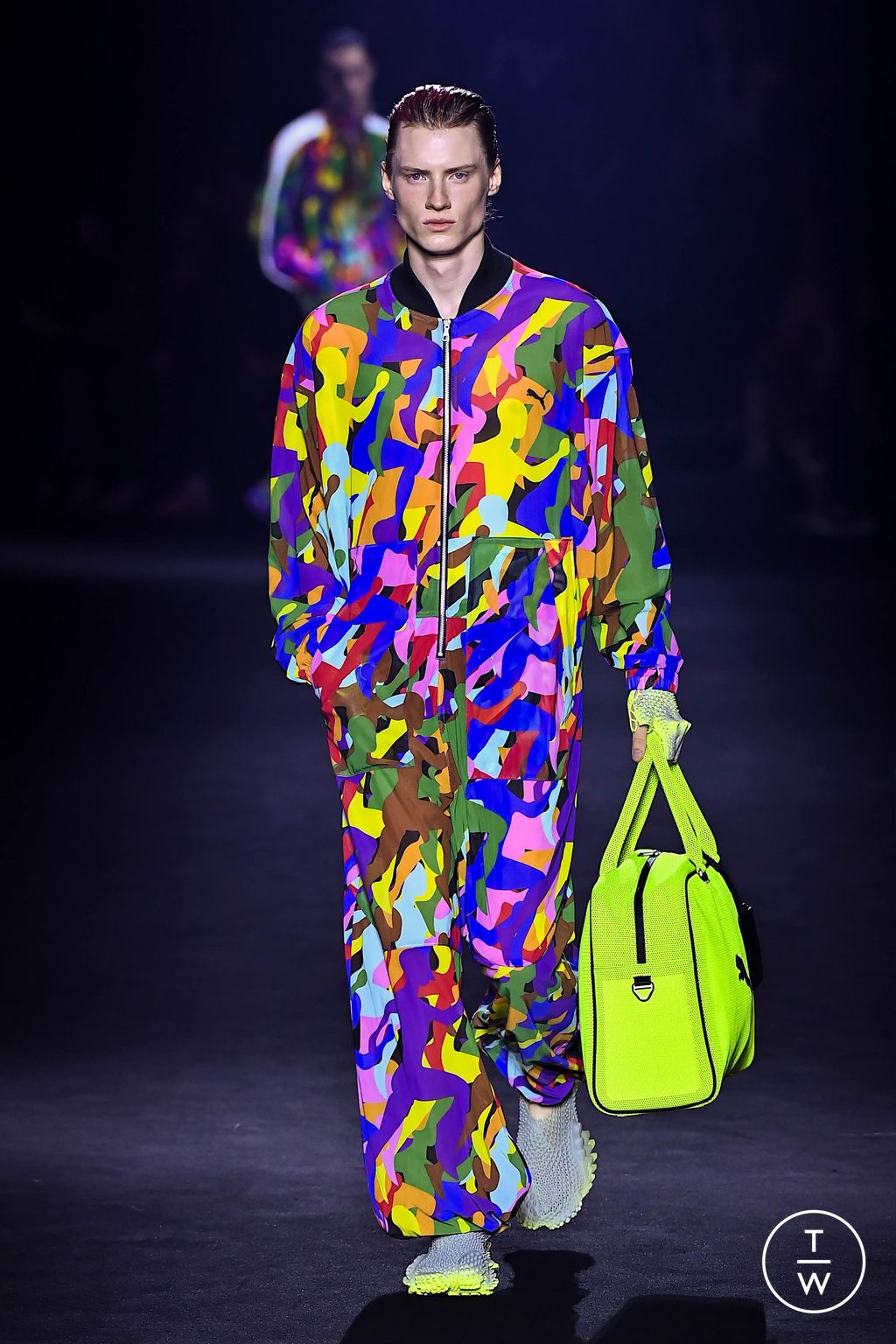 Fashion Week New York Fall/Winter 2024 look 48 from the Puma collection 女装