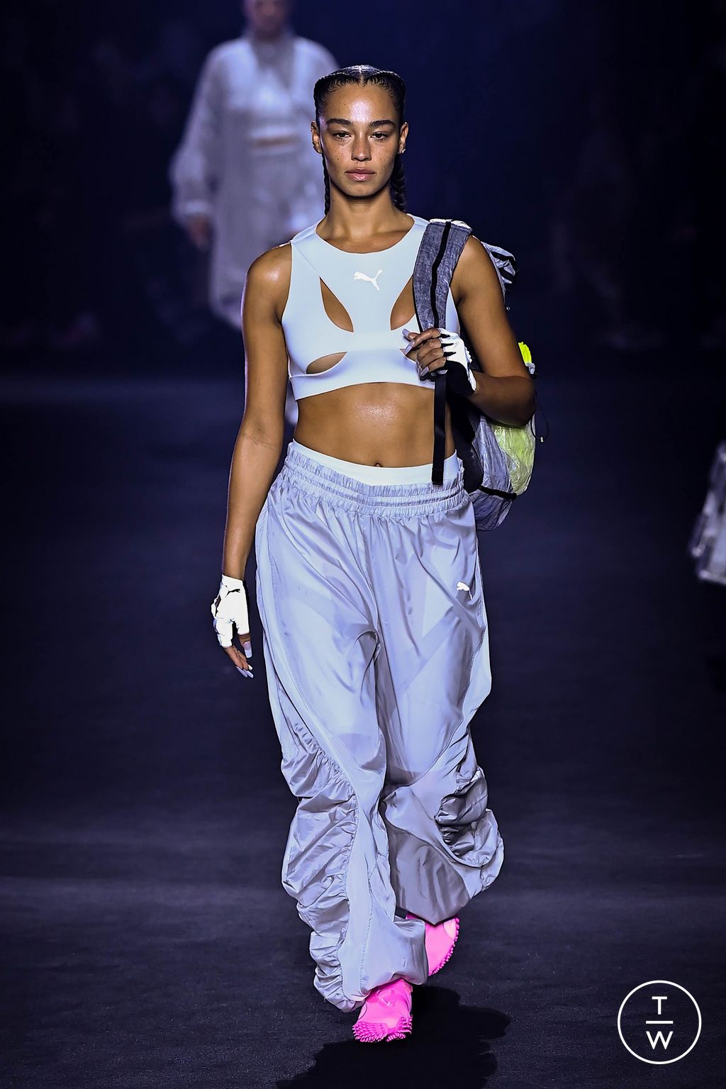 Fashion Week New York Fall/Winter 2024 look 52 from the Puma collection womenswear
