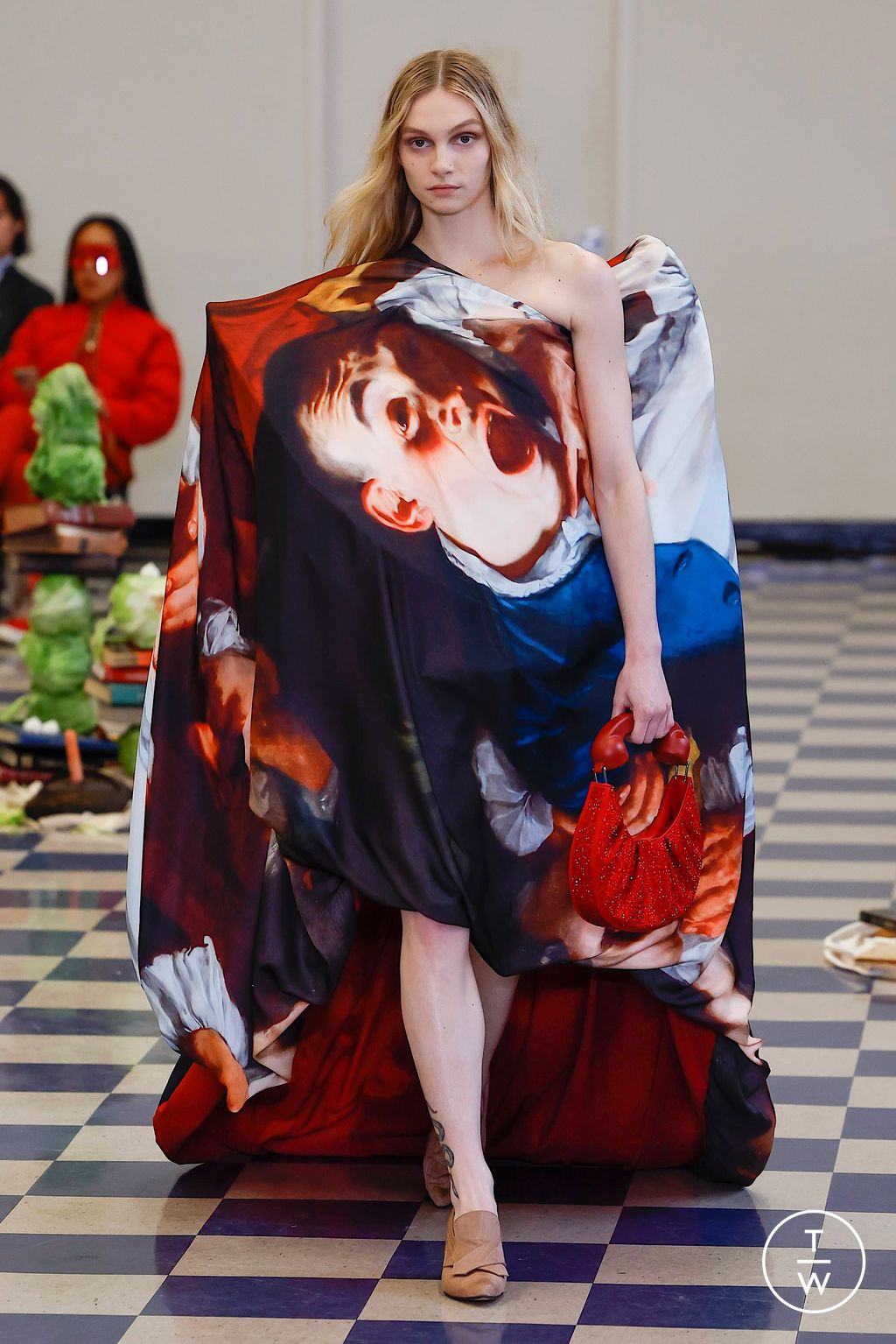 Fashion Week New York Fall/Winter 2023 look 17 from the Puppets and Puppets collection 女装