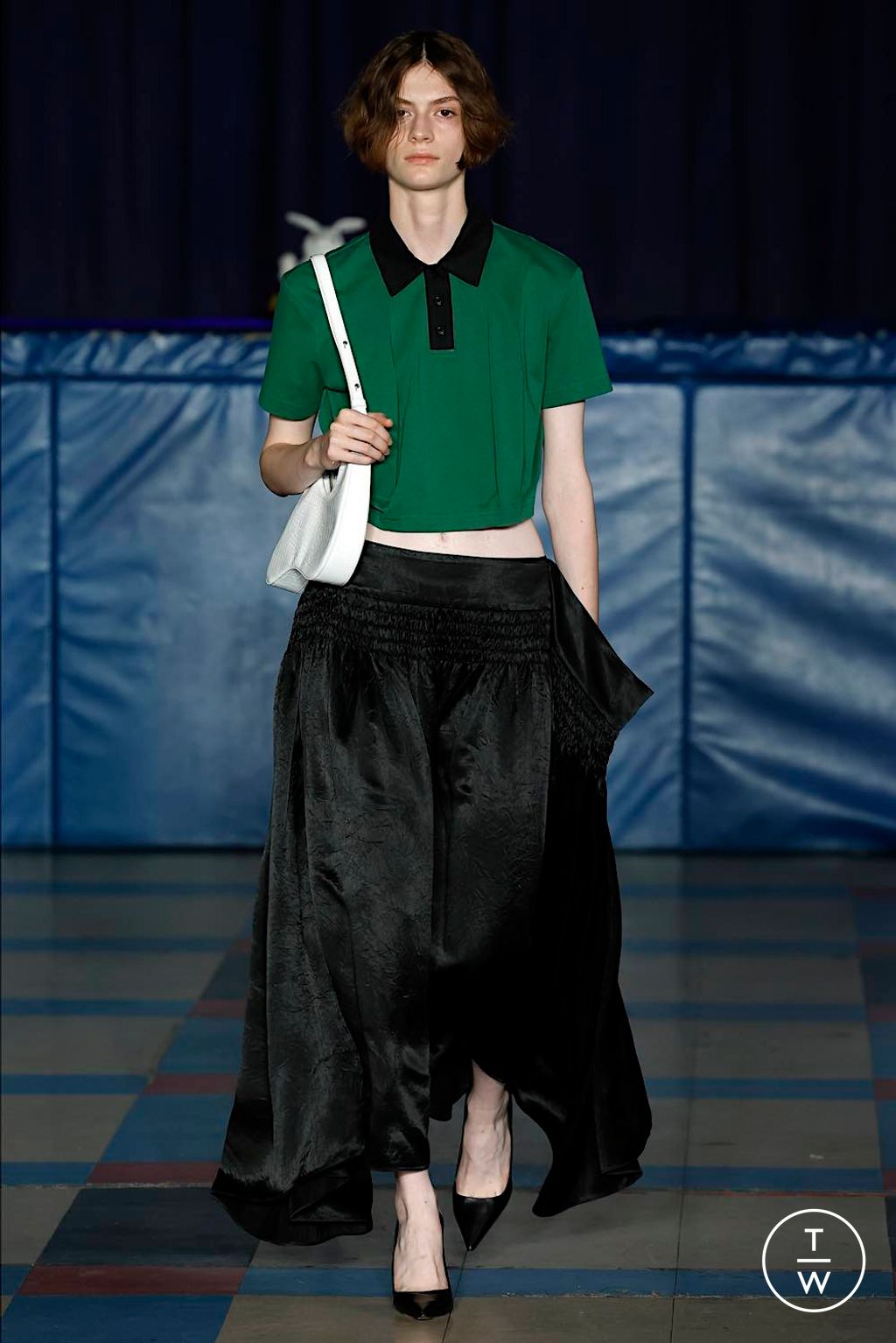 Fashion Week New York Spring/Summer 2024 look 4 from the Puppets and Puppets collection womenswear