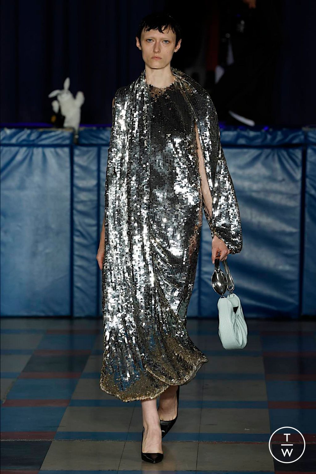 Fashion Week New York Spring/Summer 2024 look 5 from the Puppets and Puppets collection womenswear