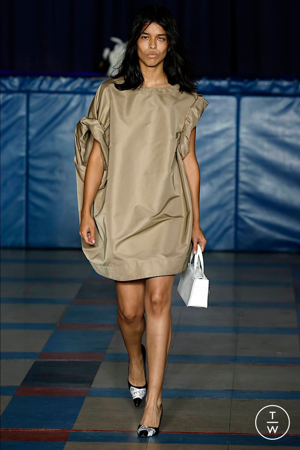 Fashion Week New York Spring/Summer 2024 look 8 from the Puppets and Puppets collection womenswear