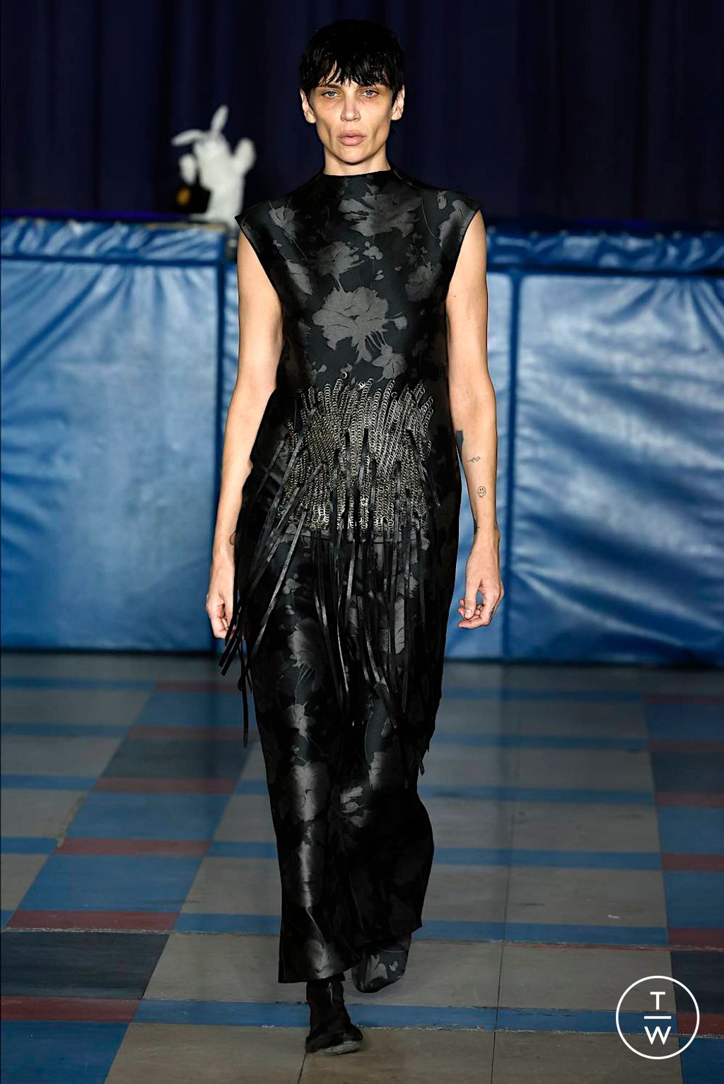 Fashion Week New York Spring/Summer 2024 look 9 from the Puppets and Puppets collection womenswear