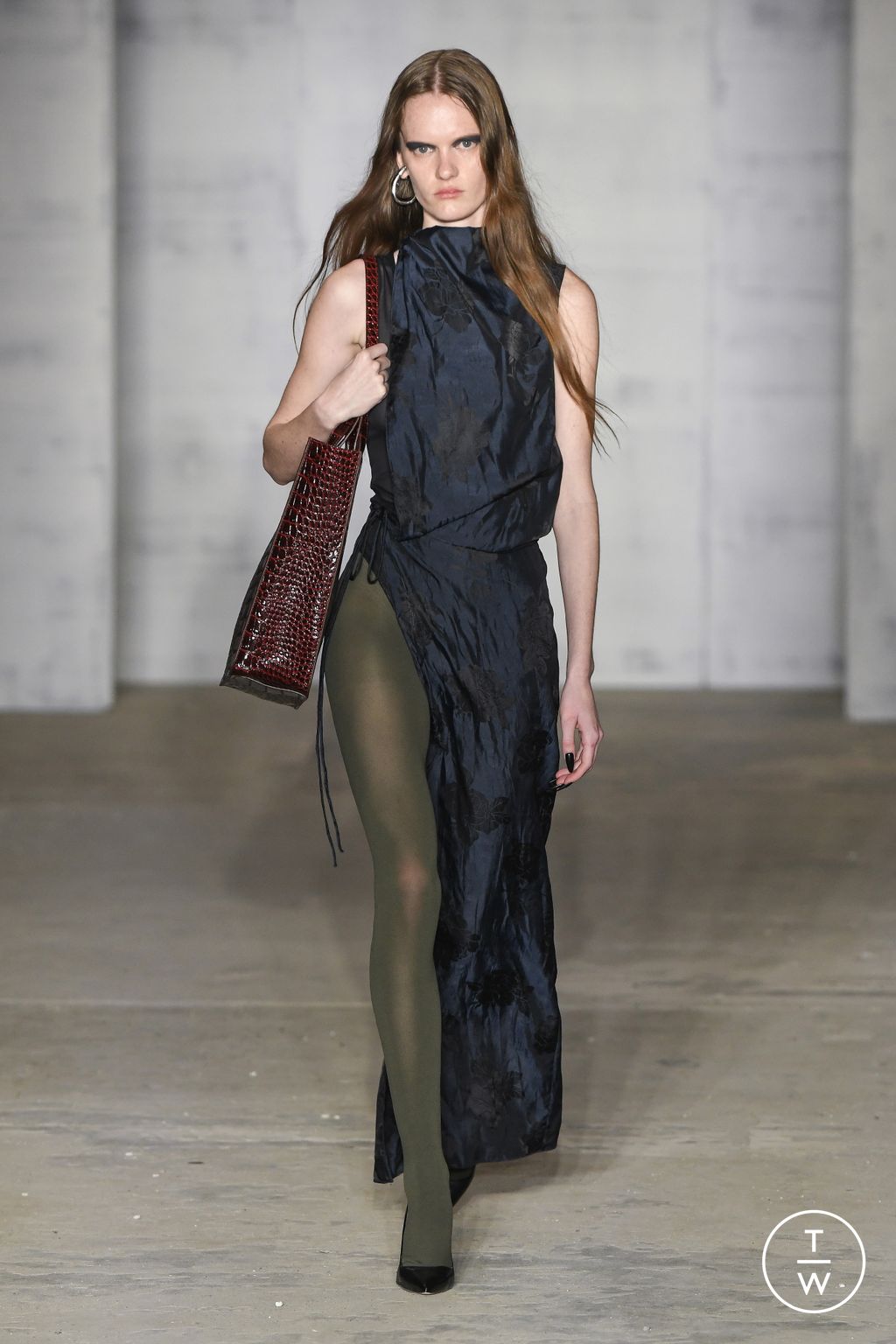 Fashion Week New York Fall/Winter 2024 look 11 from the Puppets and Puppets collection womenswear