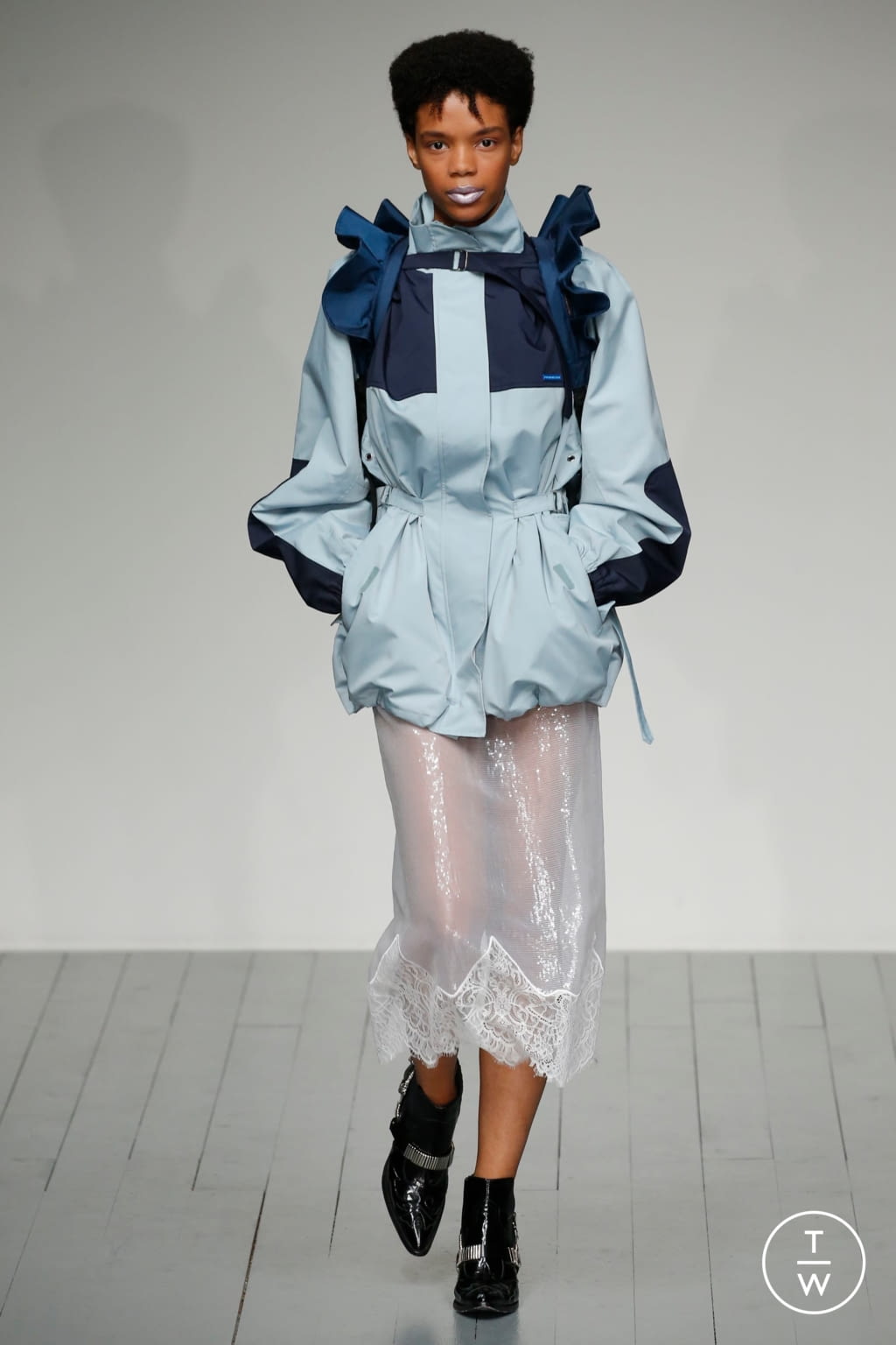 Fashion Week London Spring/Summer 2019 look 27 from the pushBUTTON collection womenswear