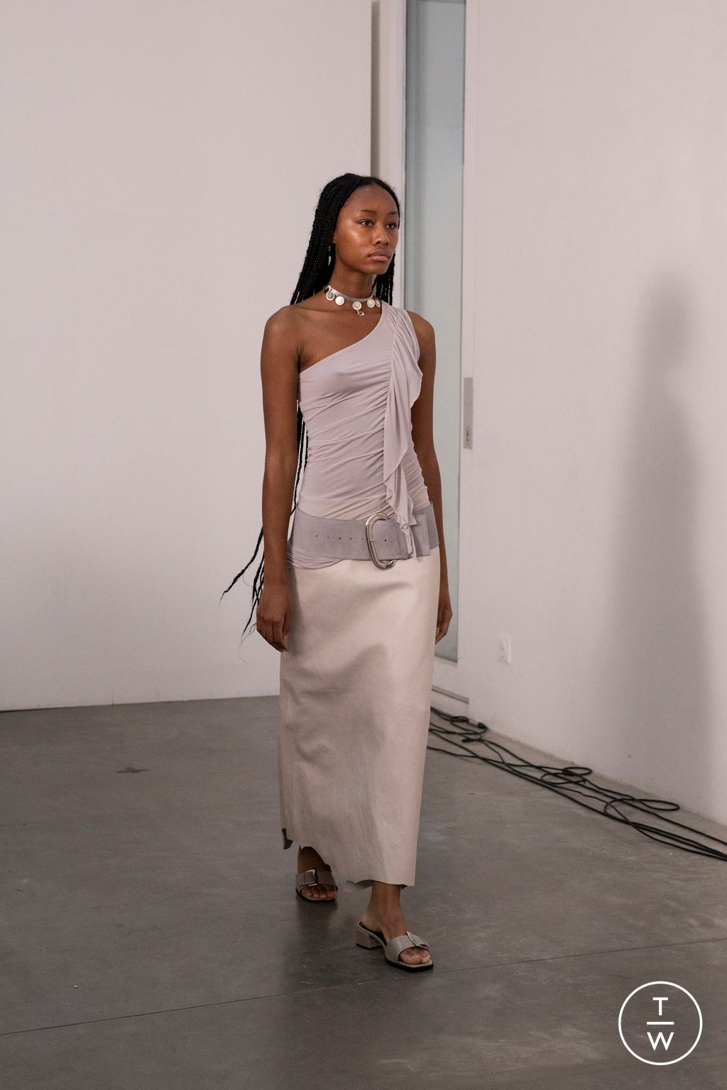 Fashion Week Paris Spring/Summer 2023 look 7 from the Paloma Wool collection womenswear