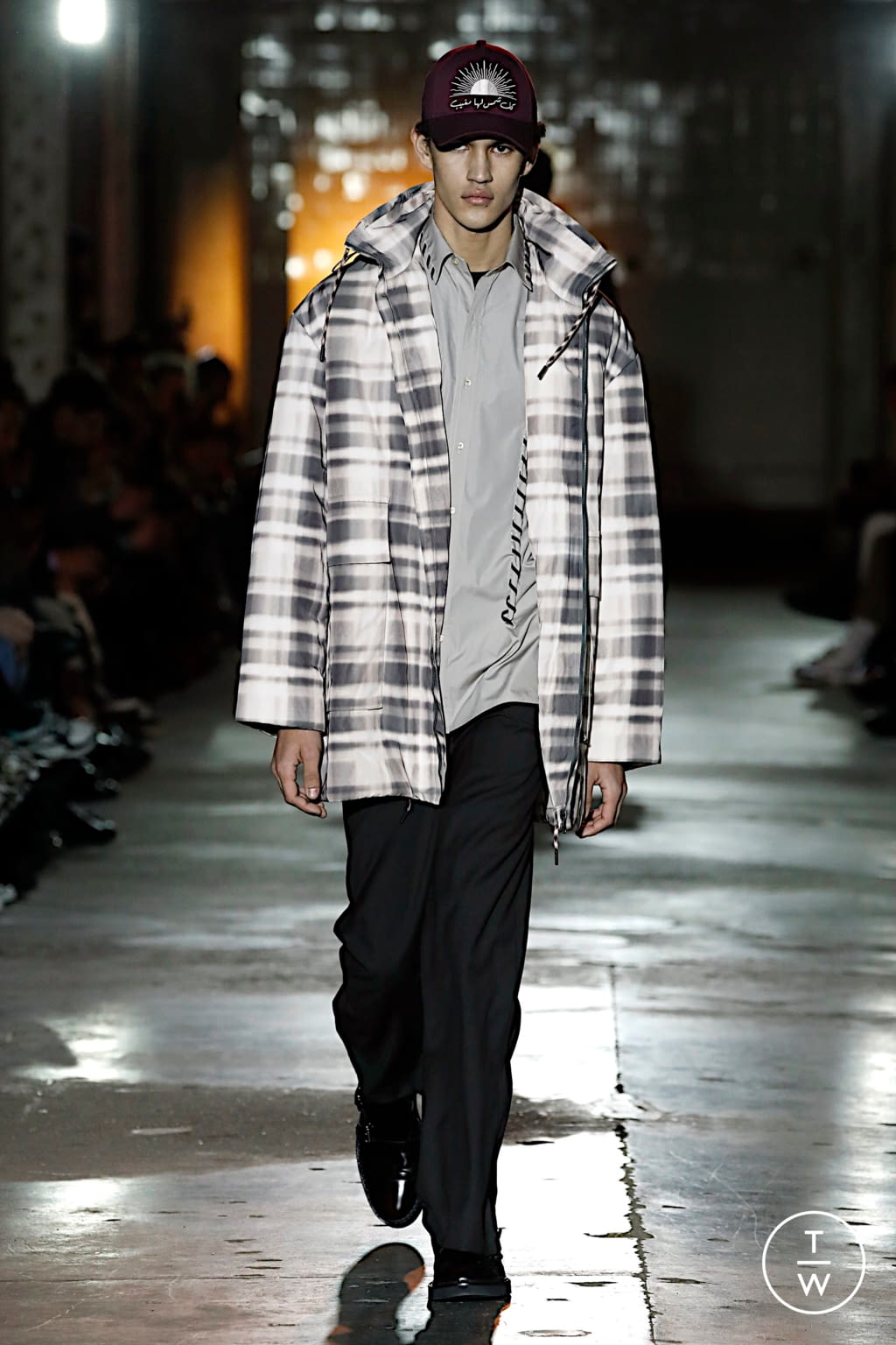 Fashion Week London Fall/Winter 2020 look 4 from the Qasimi collection 男装