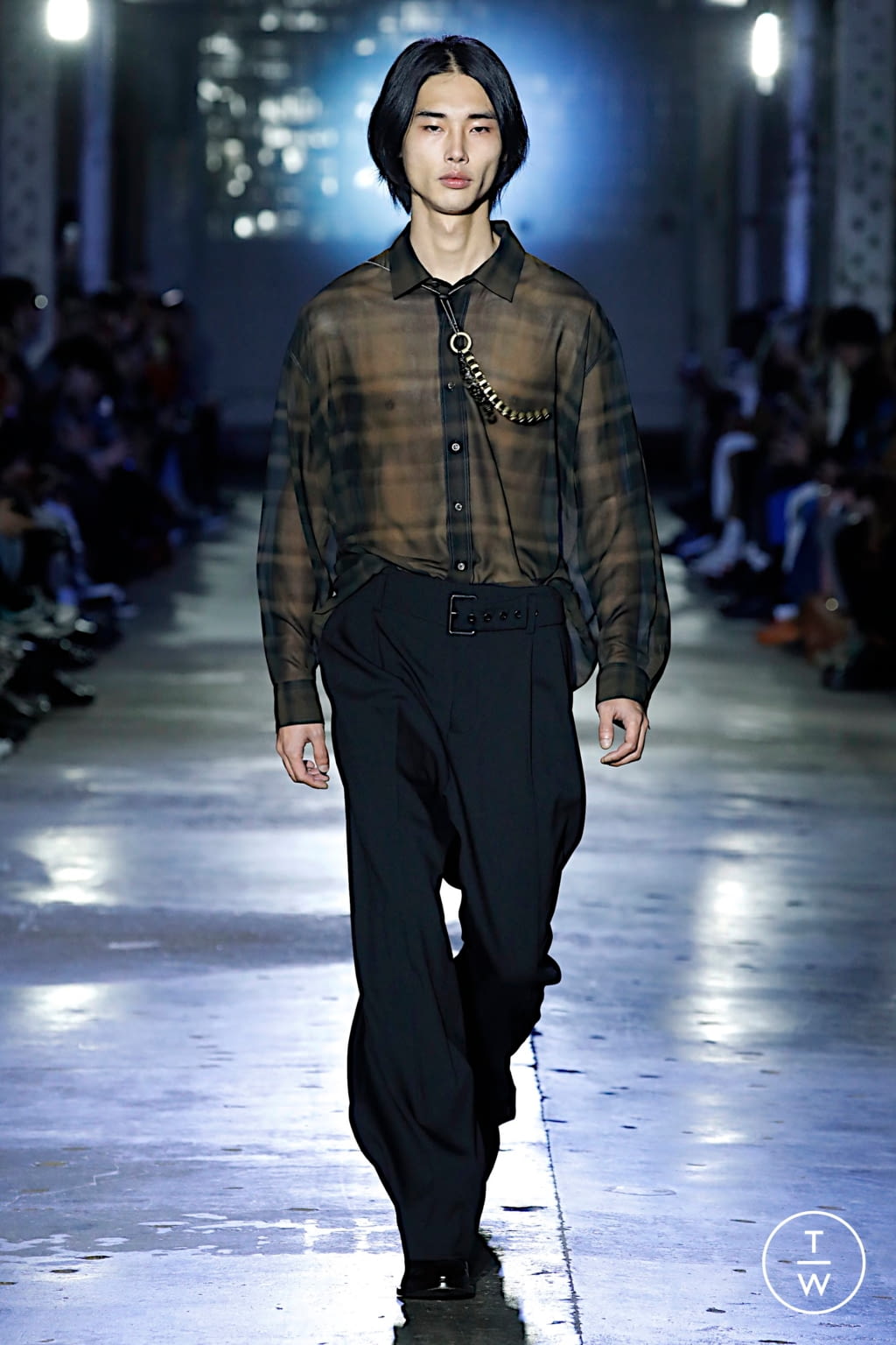 Fashion Week London Fall/Winter 2020 look 9 from the Qasimi collection 男装